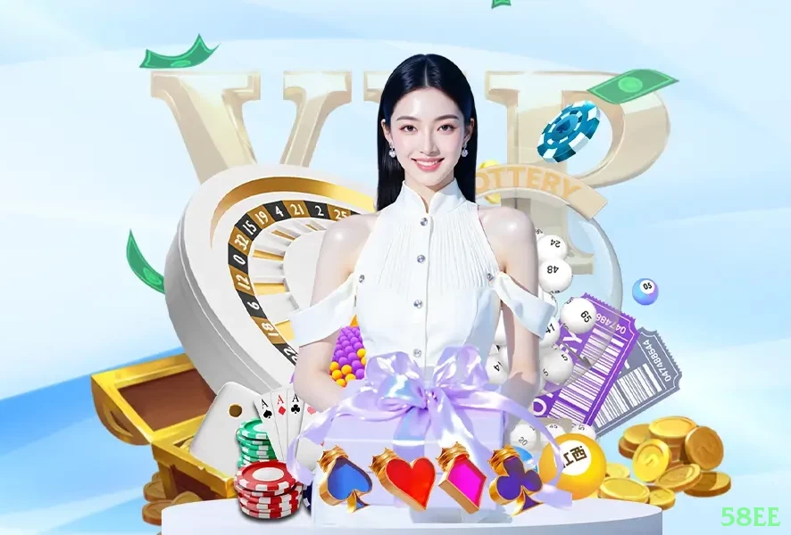 Imagem promocional da 58ee mostrando a plataforma e suas vantagens